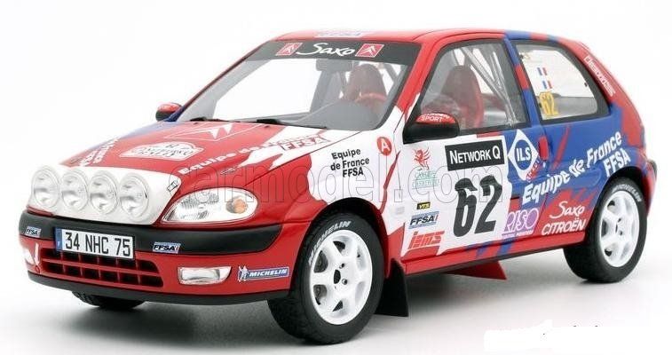 Citroën Modellautos: CITROEN SAXO VTS NIGHT VERSION LOEB 2000 1:18 OTTO – Neu und originalverpackt aus Suhr von Moebelsiralfred