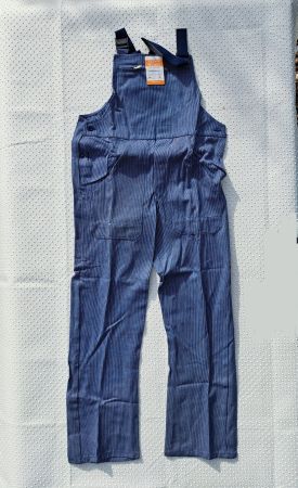 Fischer Pêcheur Latzhose Gr. 48 Blau gepunktet
