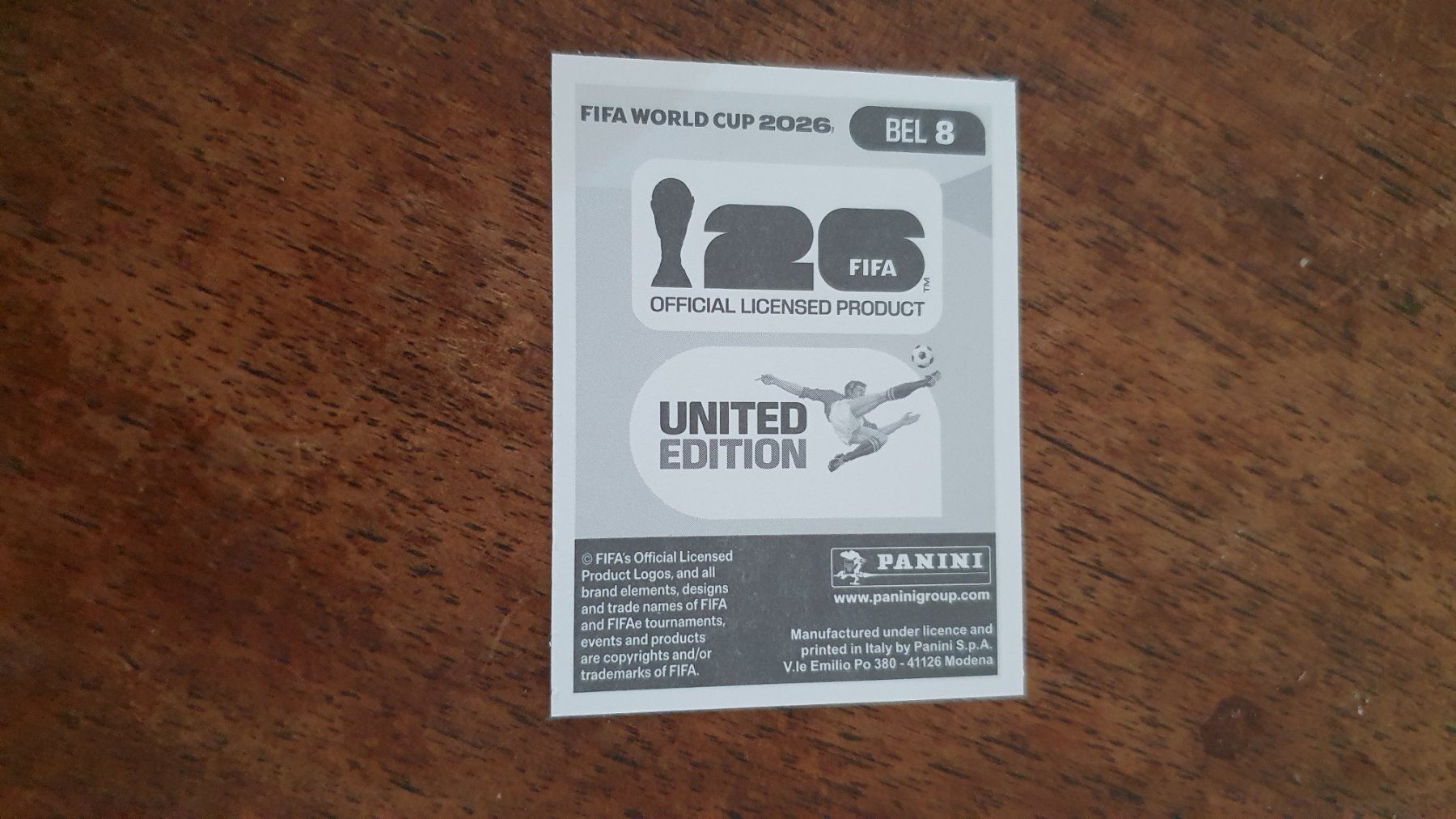 Panini Carte collezionabili: Panini WM 2026 - BEL 8 – Usato da Beromünster venduto da boeggy 1