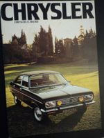 Prospekt Chrysler 2L / 180 / 160 1976