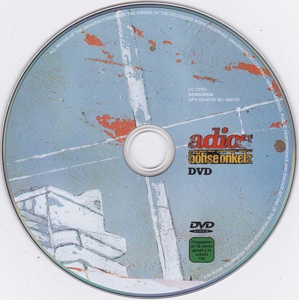 CDs: Böhse Onkelz ADIOS CD/DVD – D'occasion à Kandergrund par Sososo 2
