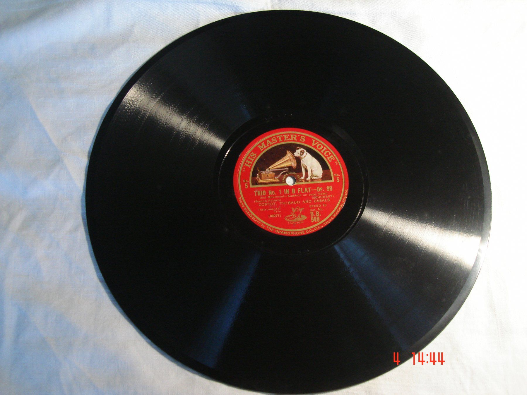 Dischi in vinile: Schellackplattenalbum Schubert Trio B-Dur op.99 – Usato da Aeschi SO venduto da abi1951 7