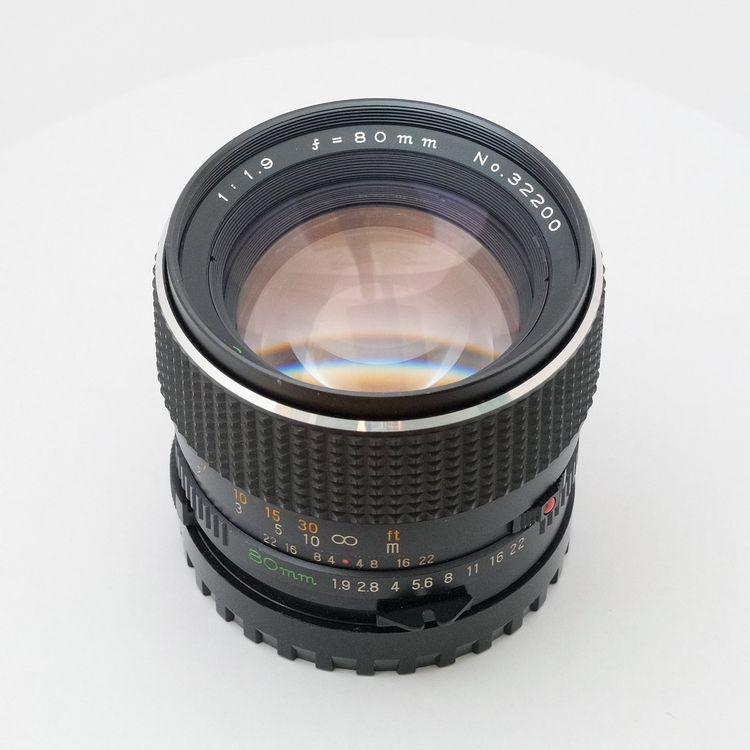 Mamiya SEKOR C 80mm F1.9 - レンズ(単焦点)