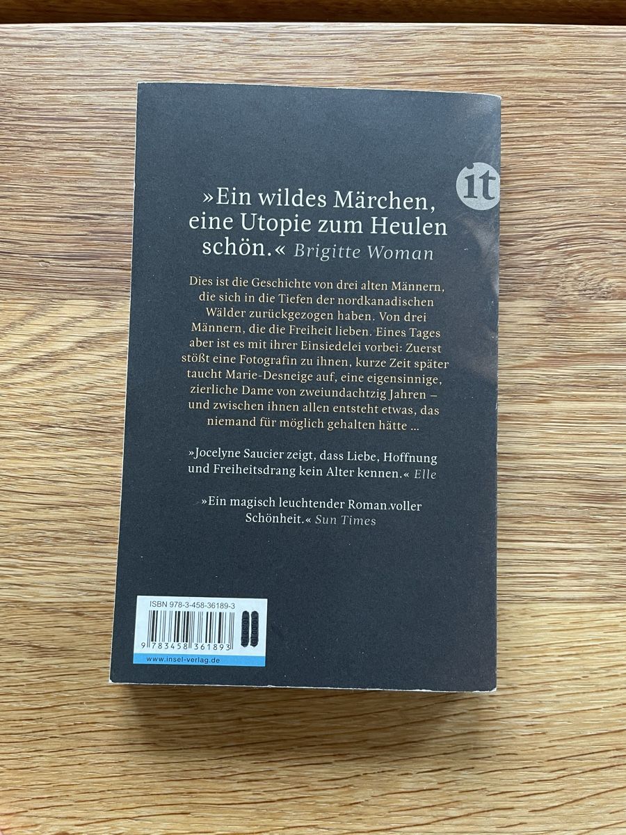 Libri: Jocelyne Saucier: Ein Leben mehr - Roman – Usato da Zürich venduto da samira12382 1