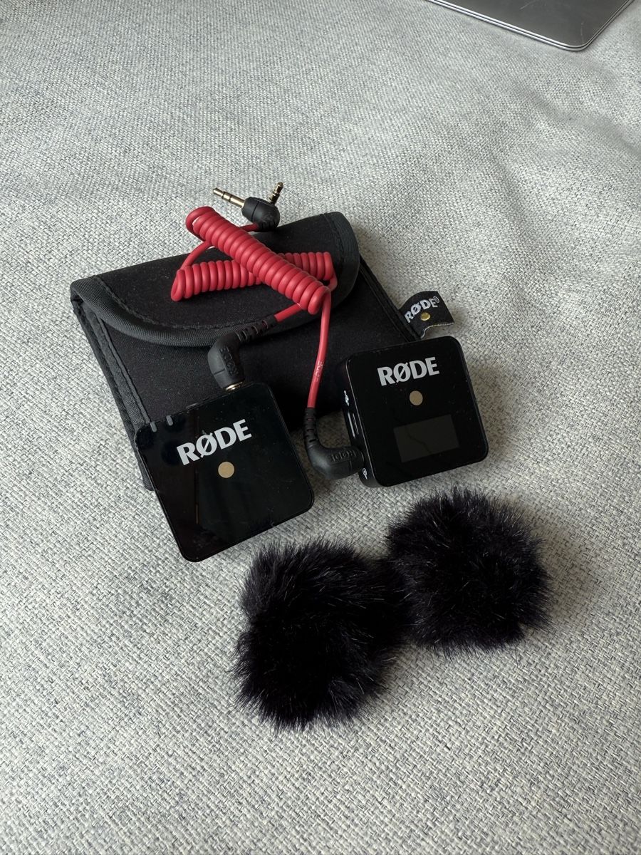 Røde Mikrofone: RODE Wireless GO (Gen 1) microphones – Gebraucht aus Zürich von YanaZam