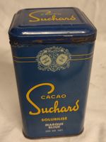 Wunderschöne alte Blechdose von SUCHARD CACAO 16 cm