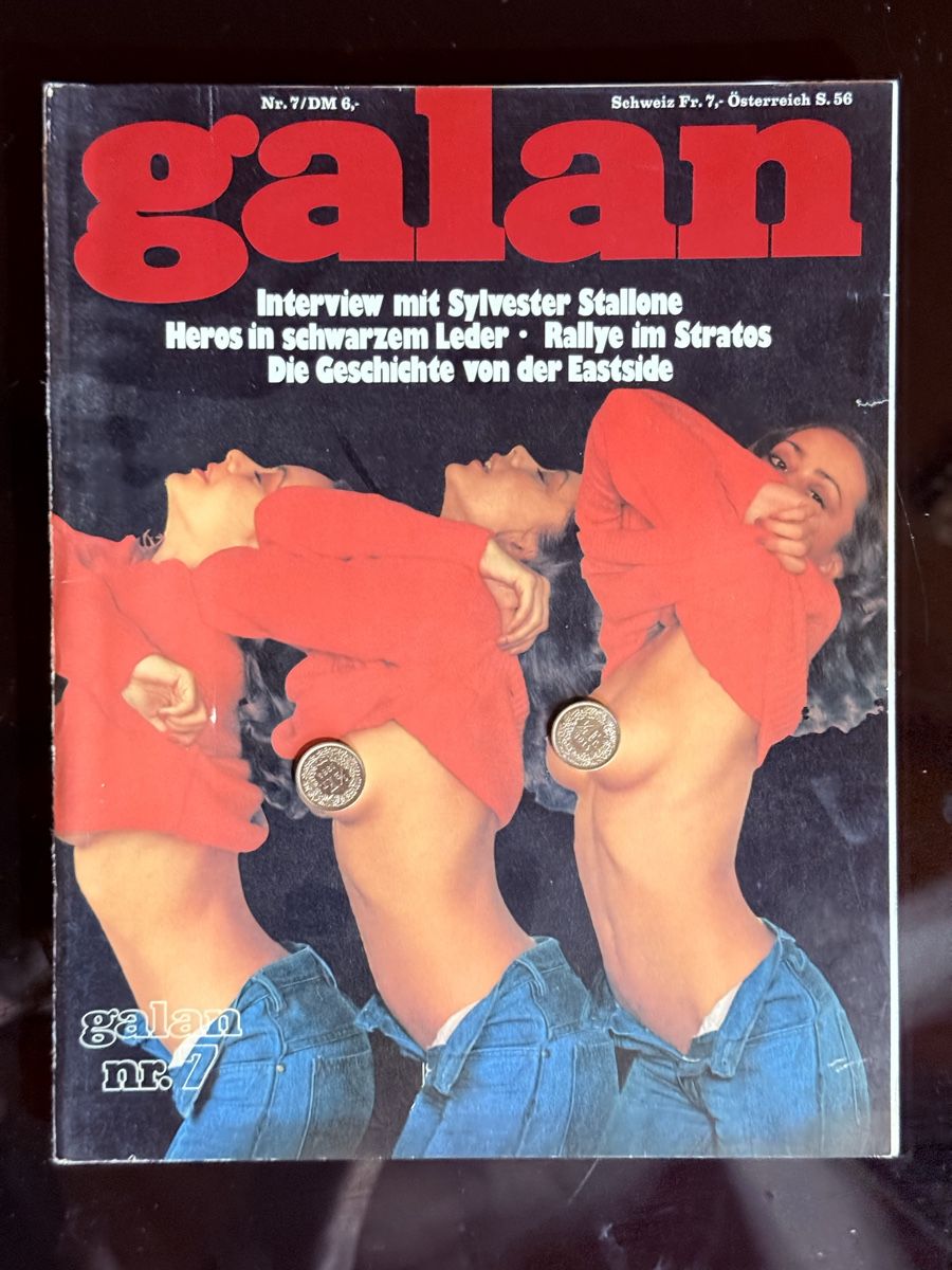 Riviste & Magazine: GALAN Magazin Nr. 7/1977 mit Stallone Interview! – Usato da Zuerich venduto da SonderArt-Wertgut