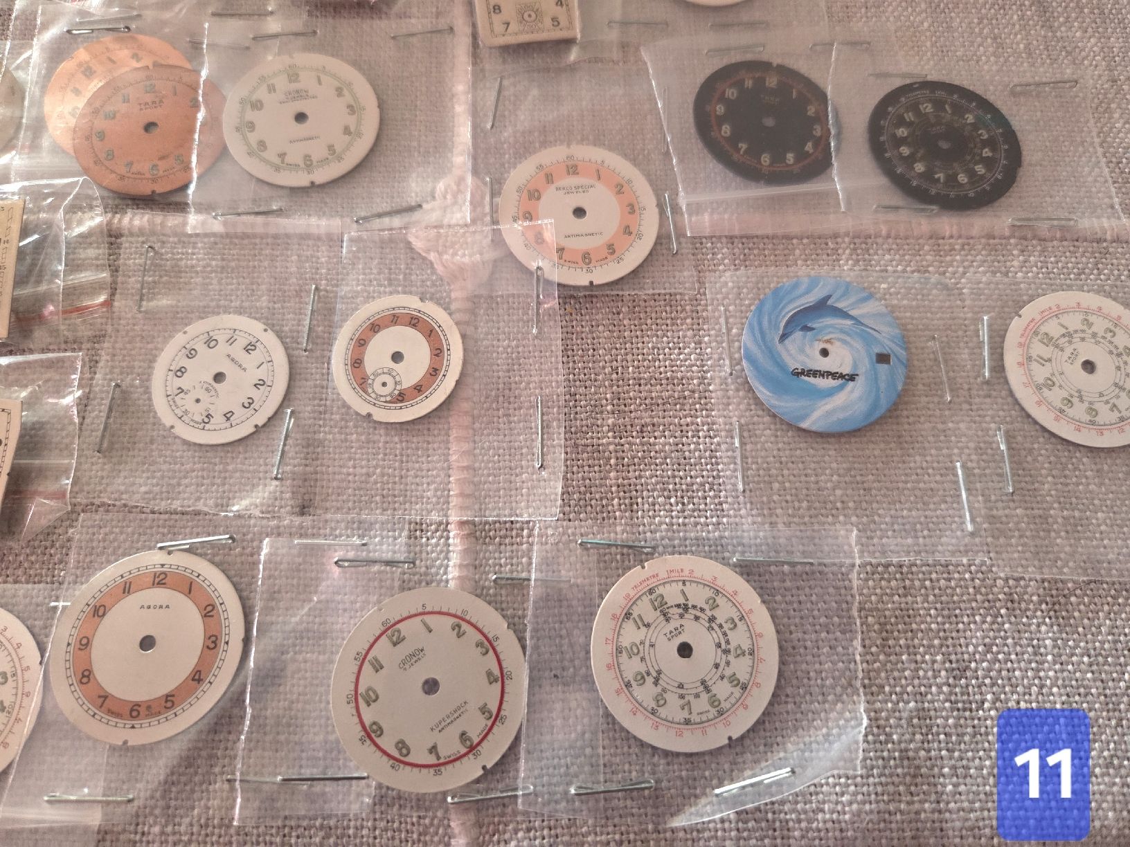 Orologi: lot de divers cadrans 39 pcs – Usato da la Chaux-de-Fonds venduto da Firenze6 4