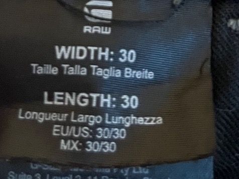G-Star Jeans: Jeans G-Star row, Grösse 30 – Nuovo (secondo la descrizione) da Wil venduto da pifito 3