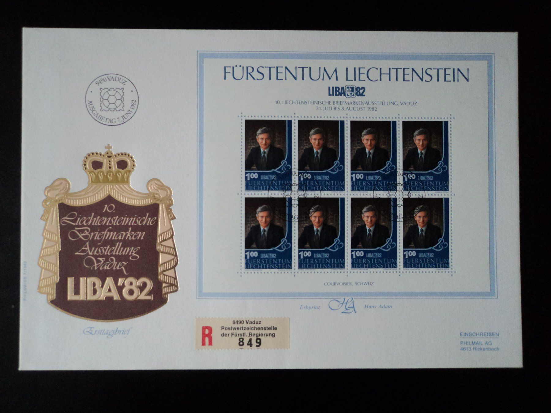 Alle Briefmarken: Grossbrief LIBA 82 – Gebraucht aus Pfäffikon ZH von laeufer75