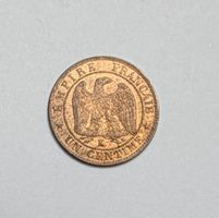 Pièce 1 centime Napoléon III 1856-K état correct