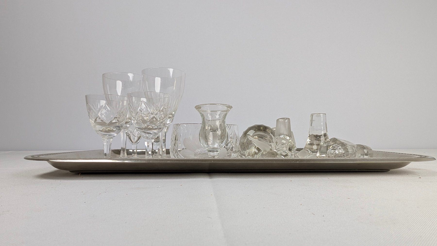 Gläser: Gläser und Glas Figuren – Gebraucht aus Wettingen von Wendemarket
