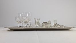 Gläser und Glas Figuren