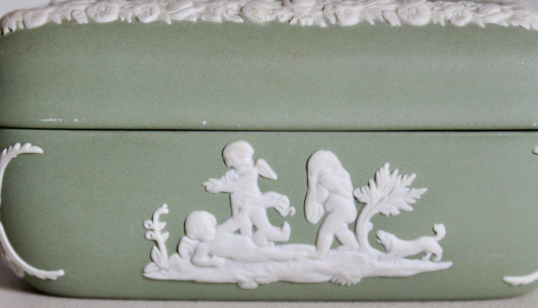 Zuccheriere: Wedgewood Deckeldose Jasperware – Usato da Kirchlindach venduto da hekilida 5