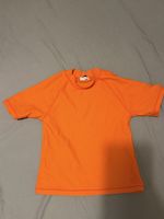 T-shirt de natation orange manches courtes taille 110