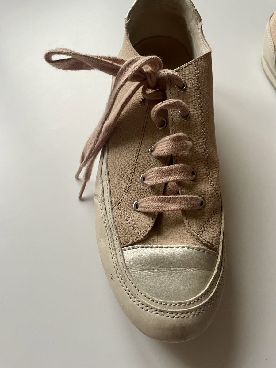 Geox Damenschuhe: GEOX Sneaker Gr. 39 beige/lachs/silber – Gebraucht aus Gockhausen von AnneT07 1