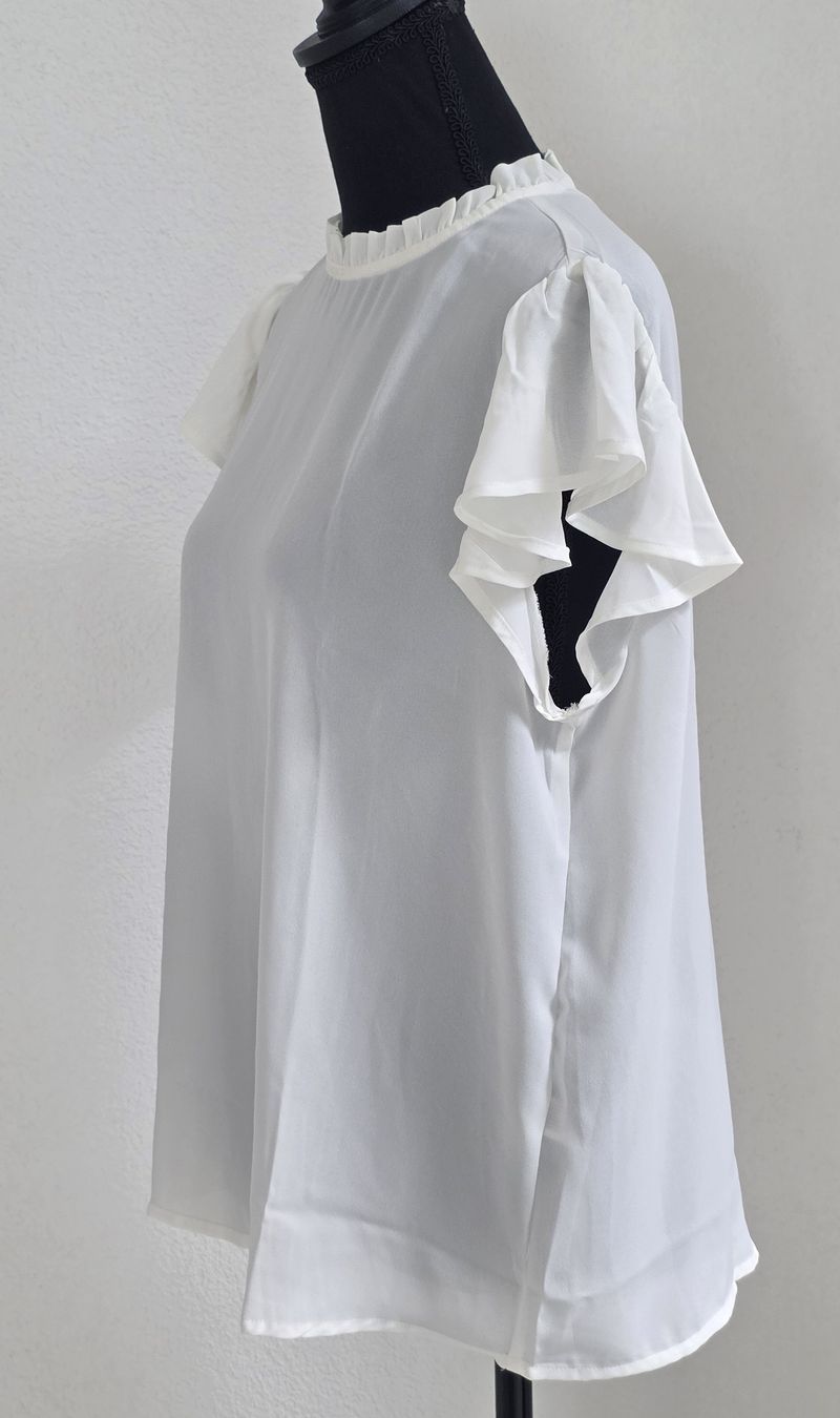 Camicette: Bluse  mit Rüschen Gr. L – Nuovo (secondo la descrizione) da Rheinsulz venduto da Gilea 2