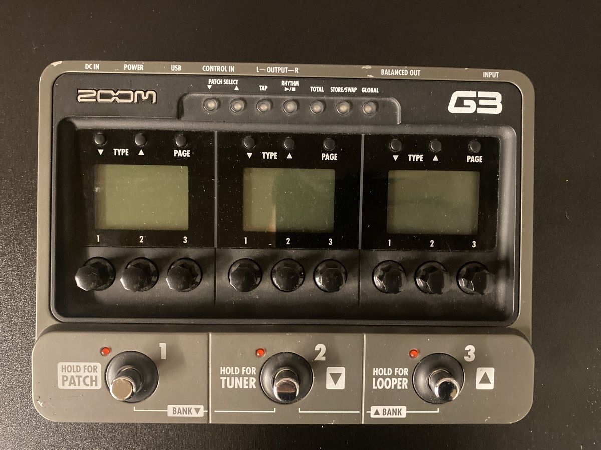 Zoom Strumenti musicali: Gitarren Effektgerät Zoom G3 Multi-Effekt gebraucht – Usato da Goldau venduto da Speedpage