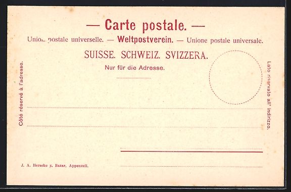Cartoline postali: AK Weissbad, Hotel Weissbad – Usato da Berlin venduto da bartko-reher 1