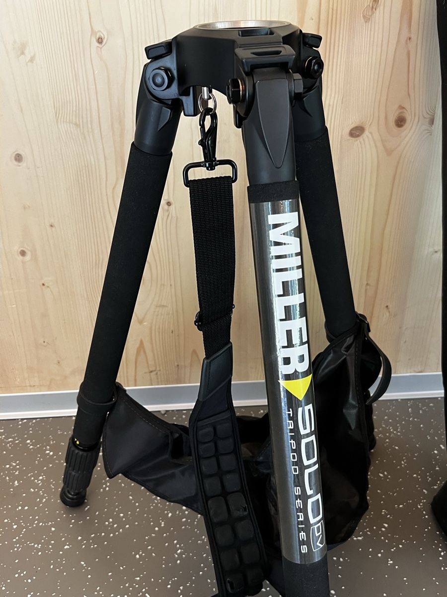 Treppiedi & Teste: Miller Solo DV Tripod Series – Usato da Winterthur venduto da gue_yf9d 2