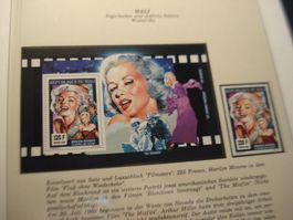 Mali 1994, Block + Einzeln Marylin Monroe , **