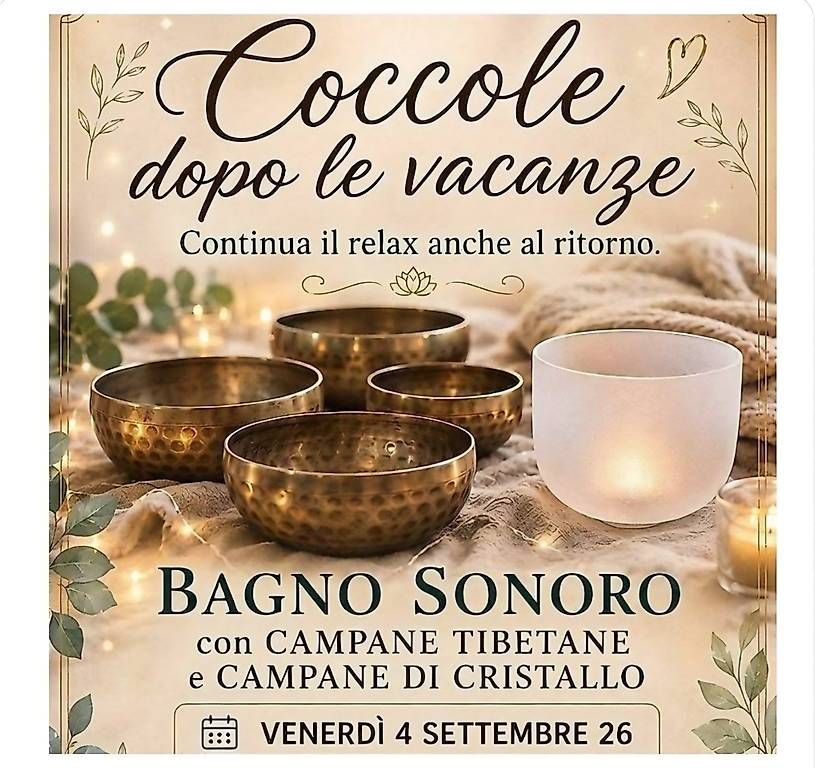 Campanacci mucche: Campane tibetane bagno sonoro  – Nuovo e nell'imballaggio originale da BELLINZONA venduto da Dolcerelax
