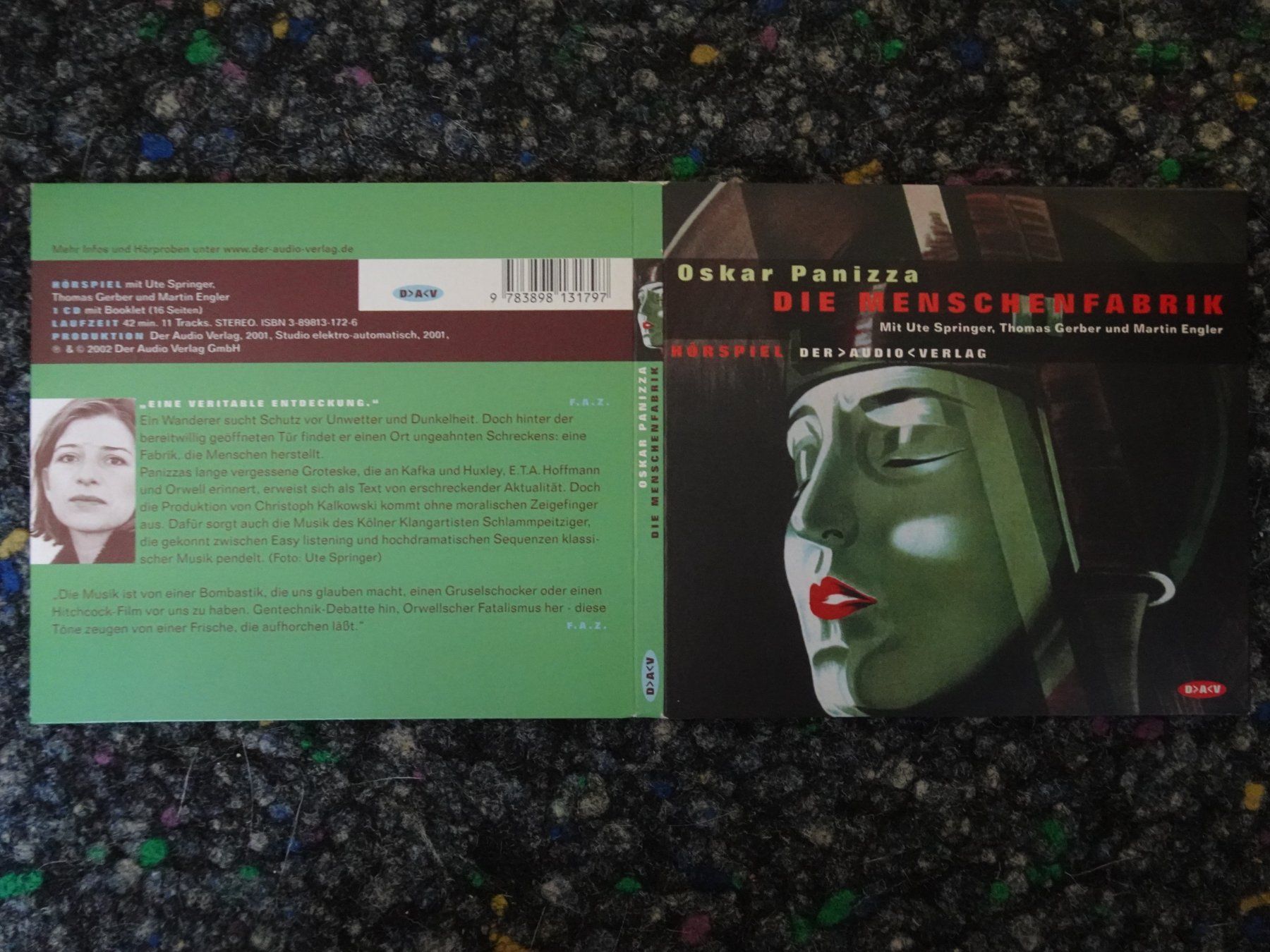 CD: CD : Hörspiel: Die Menschenfabrik – Usato da Lotzwil venduto da Kiddis