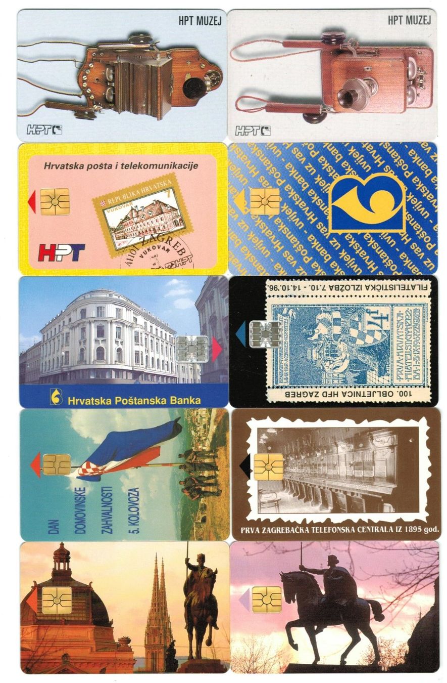 Telefon- & Taxkarten: 10 Telefonkarten Kroatien – Gebraucht aus Zürich von Tolima194