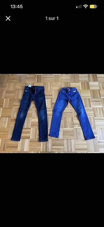 Pantaloni: 10 Jeans taille 140-3.- pièce – Usato da Morges venduto da flo_68sd 1