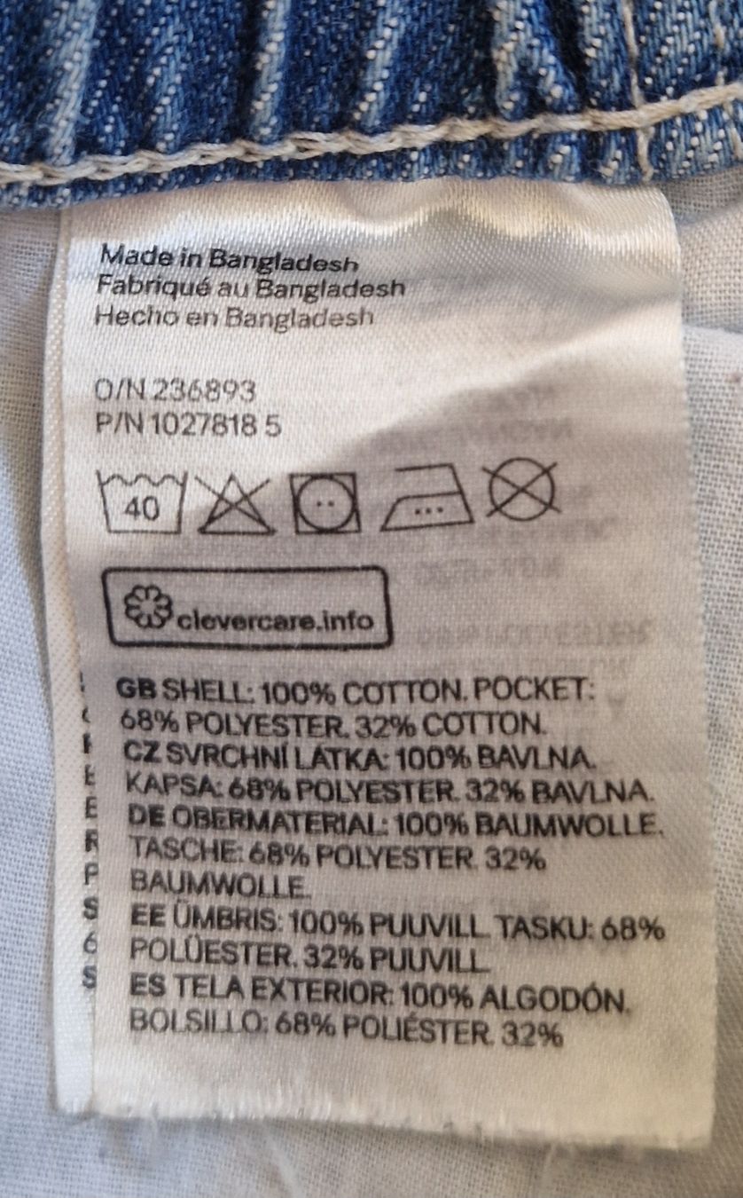 Hosen: Jeans-Shorts, Gr. 128, elastischer Bund – Gebraucht aus Muri b. Bern von rol_xtf8 4