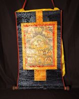 Thangka Rolle, tibetische Kunst, Buddhistisches Bild