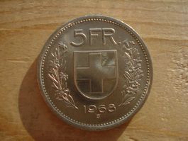 (S) 5 Franken 1968 STGL