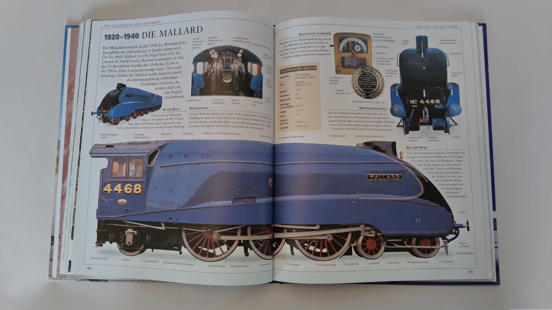 Libri: Die Geschichte der Eisenbahn / Buch 2008 mit 168 Seiten – Usato da Bellach venduto da JingleJerry 6