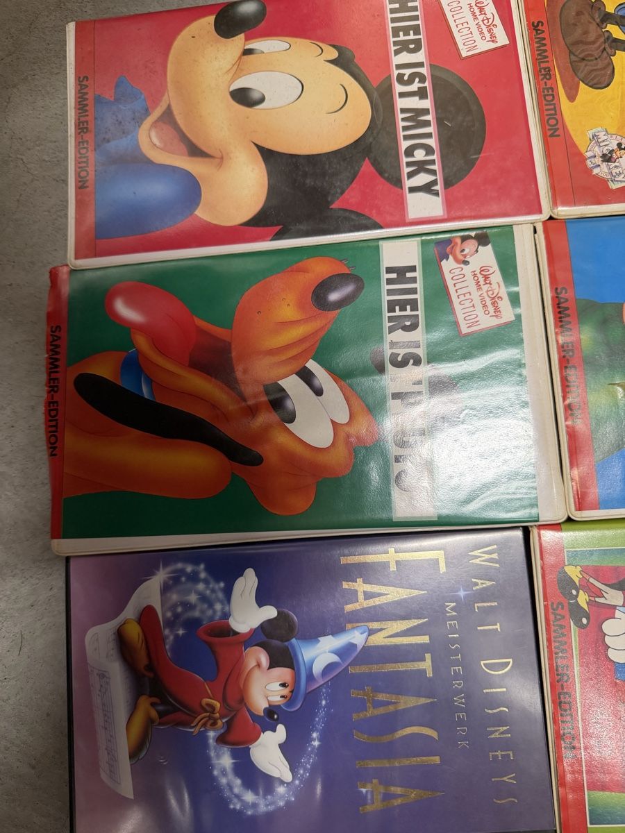Tutti i VHS: Disney VHS Sammel-Edition 6er Set – Usato da Watt venduto da SwissBlueLine 2