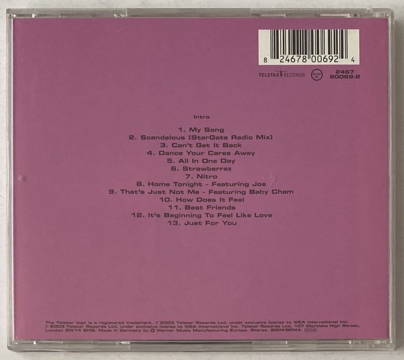 CD: Mis-Teeq, Eye Candy – Usato da Flums venduto da Asquillo 1