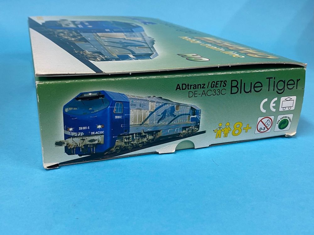 Mehano 53262 BLUE TIGER II HVLE Spur N ohne OVP , läuft (Gebraucht) in