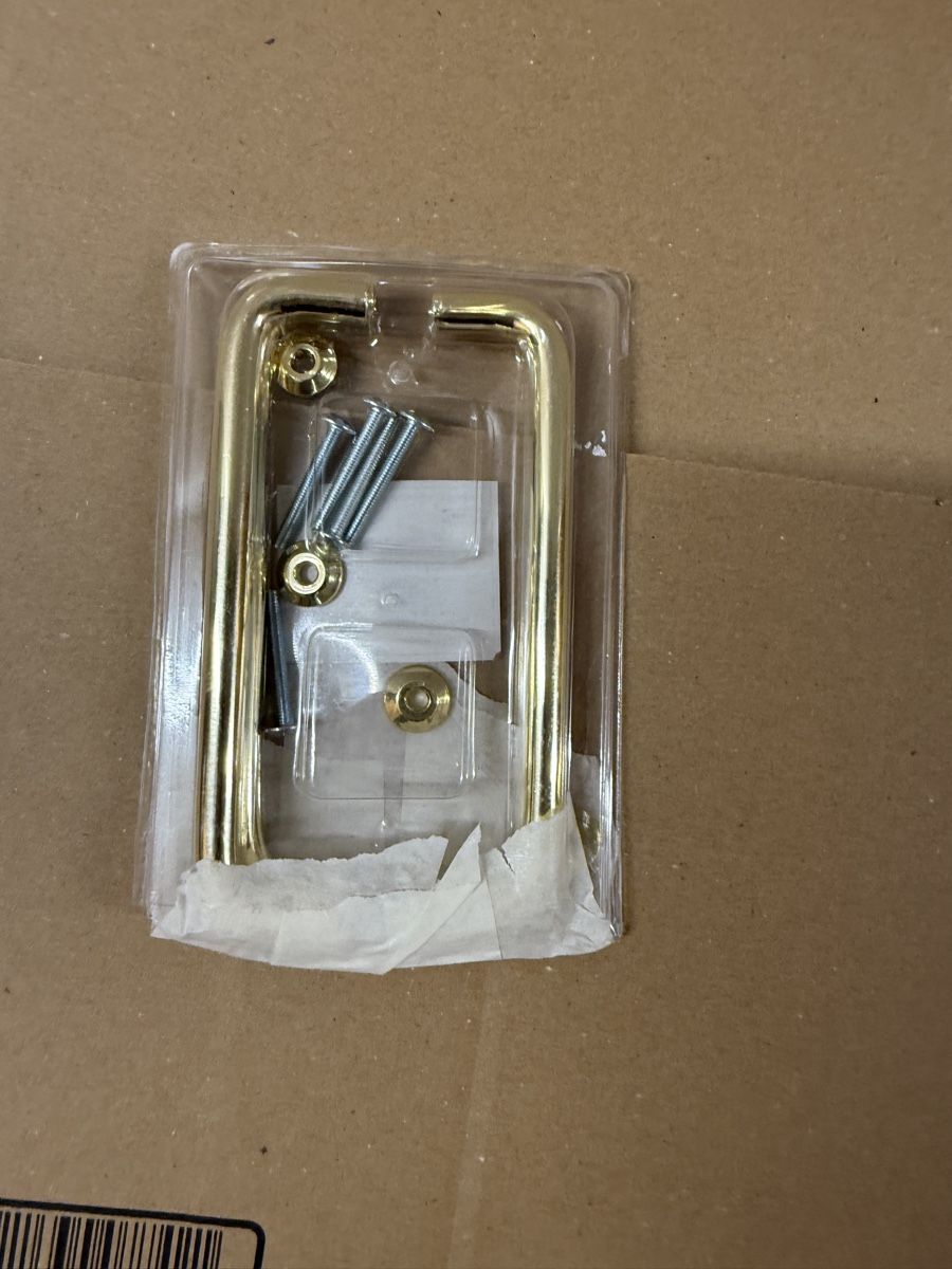 Porte: 3stk. BAGGANÄS Griffe messingfarben 143 mm  – Nuovo e nell'imballaggio originale da Winterthur venduto da fij_f65r 1