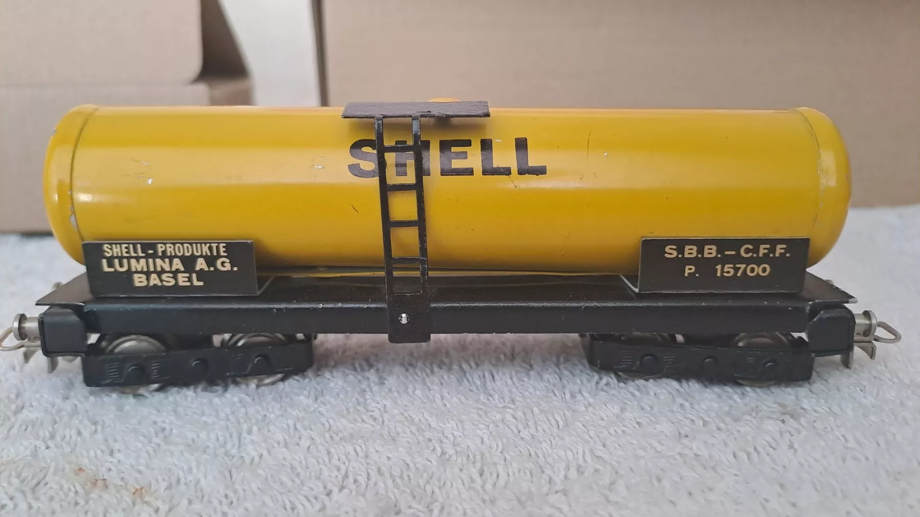 Modelleisenbahnen: Junior Shellwagen /06 – Gebraucht aus Winterthur von Riebeli333 1