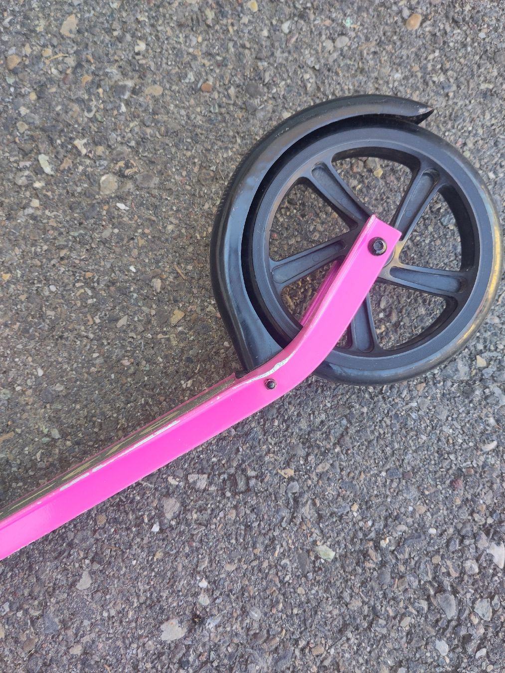 Micro Kickboard: micro cruiser T-Bar, pink, gebraucht  – Gebraucht aus Dettighofen Lengw. von mai_75wt 6