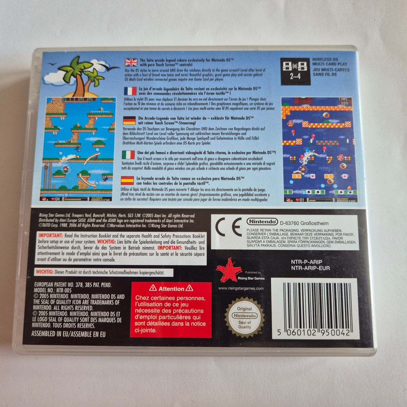 Nintendo Giochi: Rainbow Island Revolution - DS – Usato da Zürich venduto da Mephisto87 3