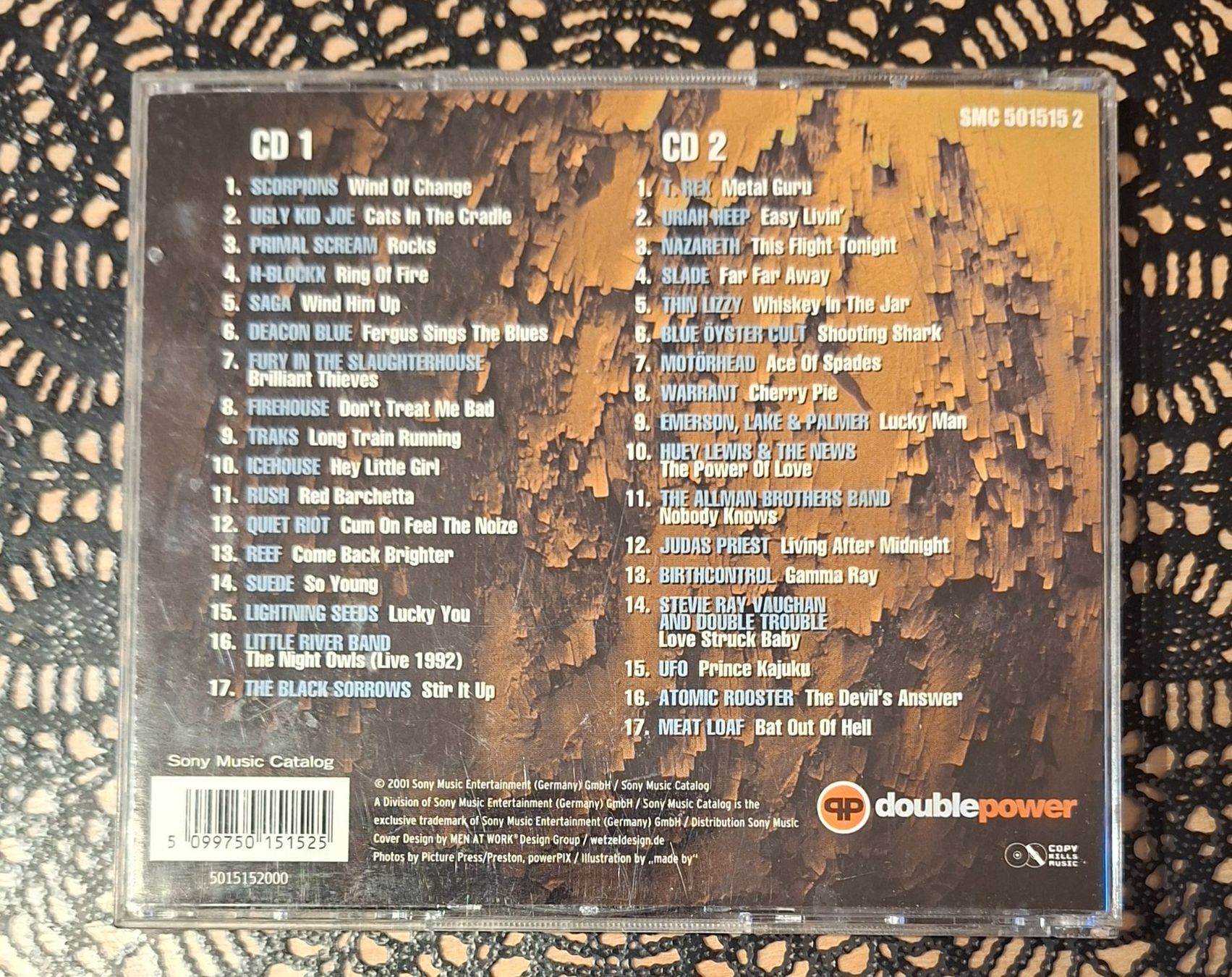 CD: Best Of Rock Vol.3, 2CD Hit Compilation Sampler 2001 – Usato da Schönenberg TG venduto da breiti12 1