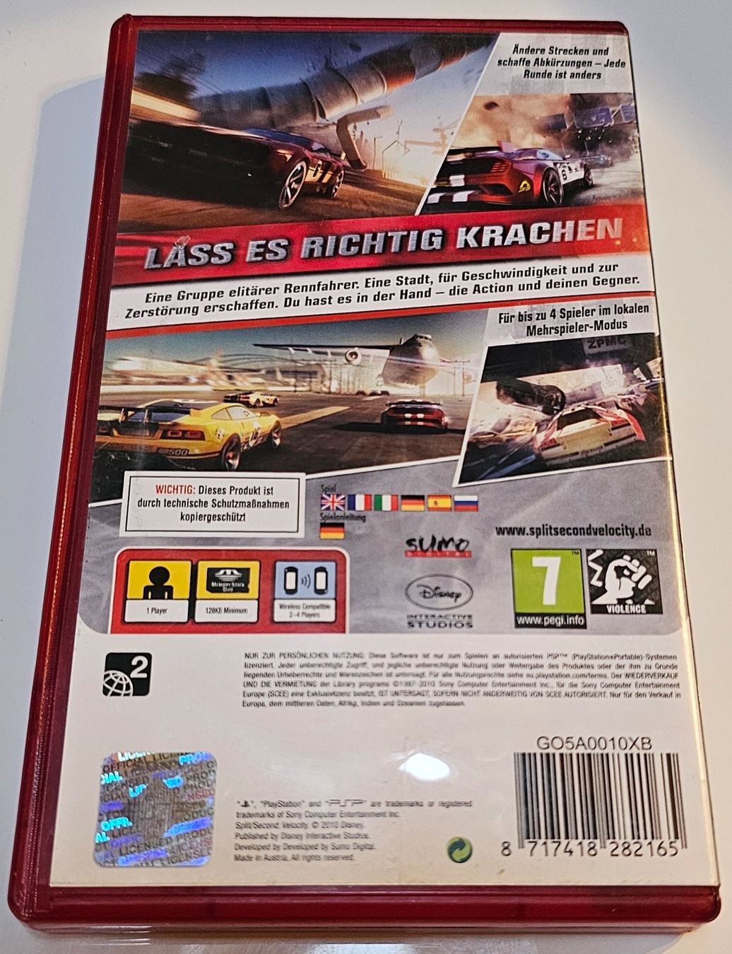 Sony Jeux: PSP Spiel - Split Second Velocity Disney – D'occasion à La Garde par The_Hammer76 1