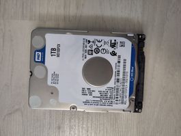 WD Blue 1TB 2.5" SATA HDD – SMART geprüft – nur 41h