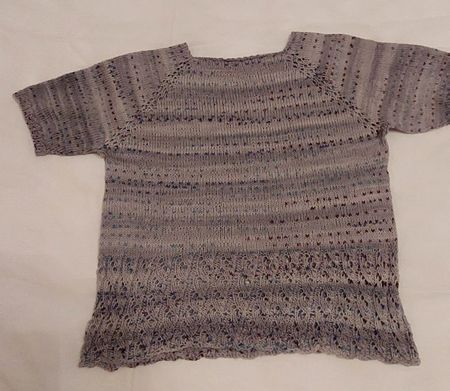 Merino Kurzarm-Pullover GR.M- L
