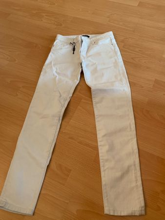 Magnifique jeans blanc Massimo Dutti taille 36