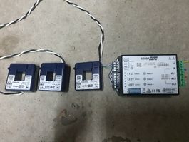 SolarEdge Wattmeter WNC-3Y-400-M8 mit 3 Stromwandlern