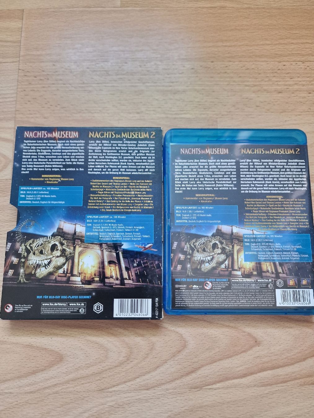 Alle DVDs: Nachts im Museum 1 & 2 Blu-ray Set – Gebraucht aus Fahrwangen von luk_bhw7 3
