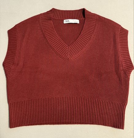 Zara Strickweste / Pullunder, Grösse S