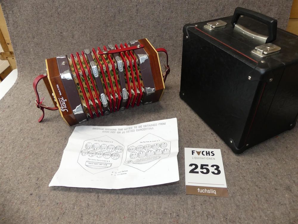 253) Concertina Akkordeon Stagi Kaufen auf Ricardo