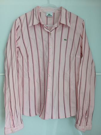 LACOSTE Chemisier rose taille 40/42 CH (44 EUR)
